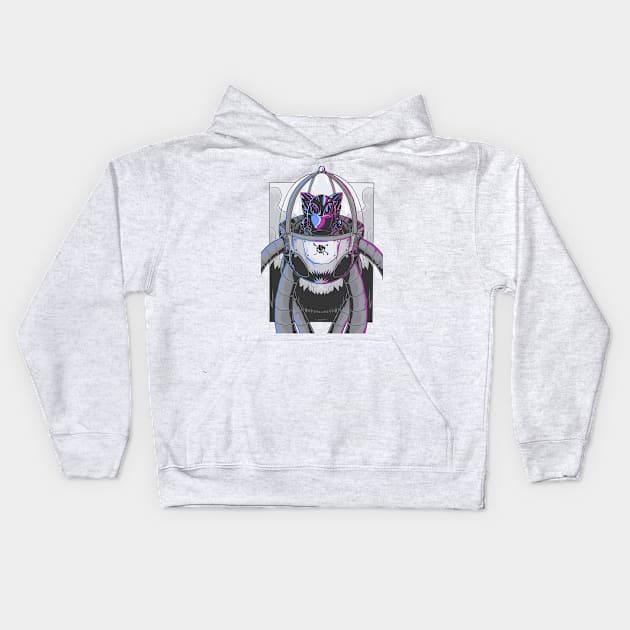 Lil Oddy Chameleon & Vehicle Kids Hoodie by iky